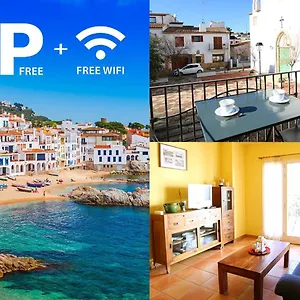  Appartement Antic Plankton - Calella Palafrugell - Free Parking, Beach, Wifi, Perfect Holidays